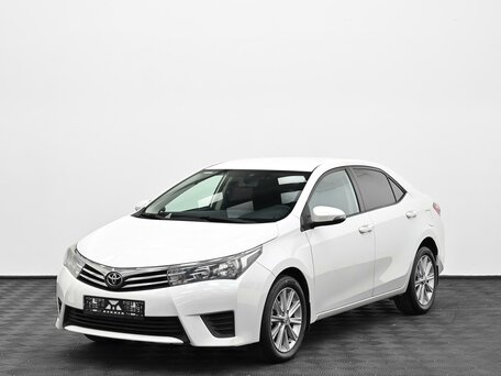 2013 Toyota Corolla XI (E160, E170, E180), белый, 1209000 рублей, вид 3