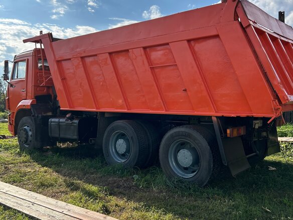 2004 КамАЗ 6520, оранжевый, 1100000 рублей - вид 8