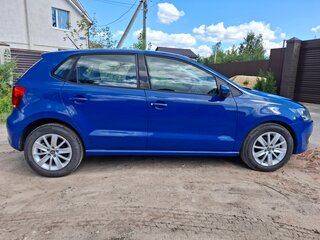 2012 Volkswagen Polo V, синий, 1330000 рублей, вид 5