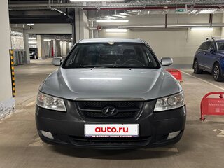 2006 Hyundai Sonata V (NF), серебристый, 650000 рублей, вид 4