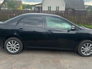 2011 Toyota Corolla X (E140, E150) Рестайлинг, чёрный, 1000000 рублей, вид 4