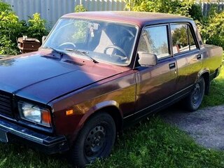 2007 Lada (ВАЗ) 2107, красный, 115000 рублей, вид 1