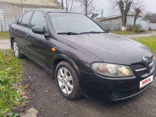 2005 Nissan Almera II (N16) Рестайлинг, чёрный, 360000 рублей, вид 4
