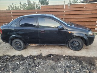 2005 Chevrolet Aveo I, чёрный, 140000 рублей, вид 2