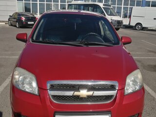 2011 Chevrolet Aveo I Рестайлинг, красный, 550000 рублей, вид 1