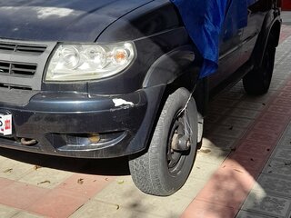 2006 УАЗ Патриот 3163 I, чёрный, 580000 рублей, вид 3
