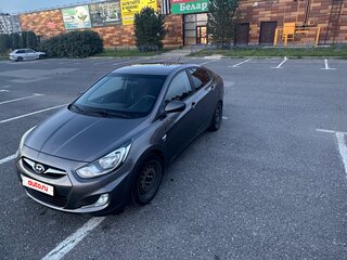 2012 Hyundai Solaris I, серый, 735000 рублей, вид 1