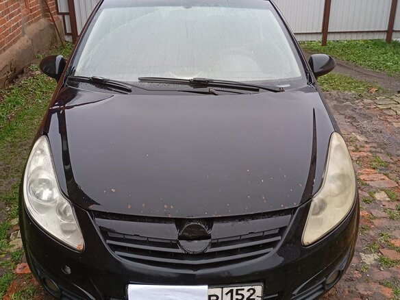 2007 Opel Corsa D, чёрный, 220000 рублей - вид 1