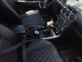 2004 Mazda 6 I (GG), красный, 225000 рублей, вид 5