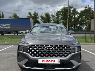 2020 Hyundai Santa Fe IV Рестайлинг, серый, 3850000 рублей, вид 3