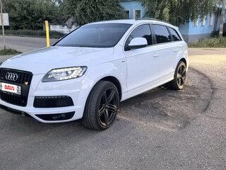 2013 Audi Q7 I (4L) Рестайлинг, белый, 2700000 рублей, вид 1