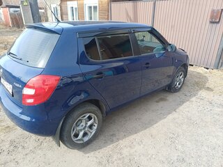 2013 Skoda Fabia II Рестайлинг, синий, 700000 рублей, вид 4