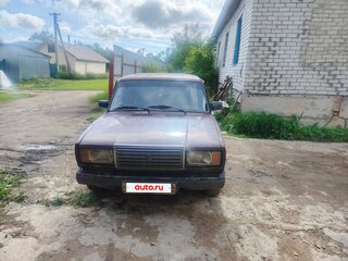 2006 Lada (ВАЗ) 2107, пурпурный, 110000 рублей, вид 1