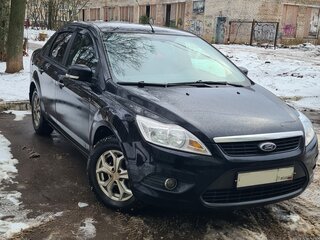 2010 Ford Focus II Рестайлинг, чёрный, 675000 рублей, вид 1
