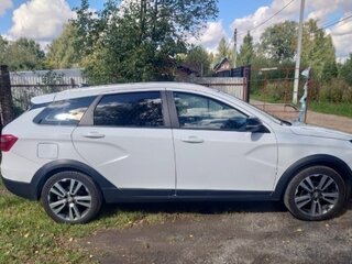 2021 Lada (ВАЗ) Vesta SW Cross I, белый, 1295000 рублей, вид 4