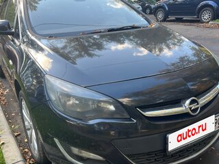 2014 Opel Astra J Рестайлинг, чёрный, 790000 рублей, вид 2