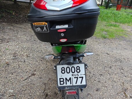 2008 Kawasaki ER-6N, зелёный, 400000 рублей, вид 4