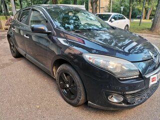 2013 Renault Megane III Рестайлинг, синий, 400000 рублей, вид 1