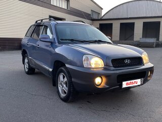 2001 Hyundai Santa Fe I, синий, 590000 рублей, вид 1