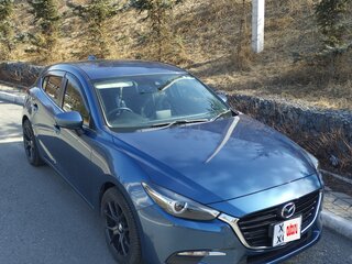 2017 Mazda Axela III Рестайлинг, синий, 1200000 рублей, вид 3