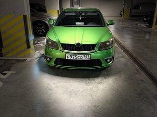 2012 Skoda Octavia RS II Рестайлинг, зелёный, 1499999 рублей, вид 3