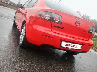 2007 Mazda 3 I (BK) Рестайлинг, красный, 395000 рублей, вид 3