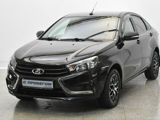 2021 Lada (ВАЗ) Vesta I, чёрный, 1200000 рублей, вид 1