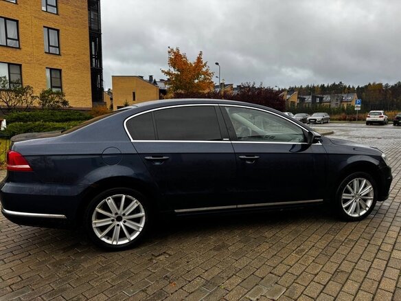 2014 Volkswagen Passat B7, синий, 1199000 рублей - вид 3