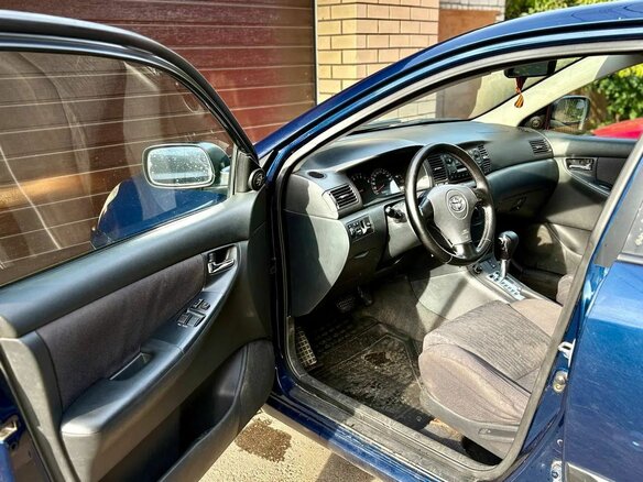2003 Toyota Corolla IX (E120, E130), синий, 409999 рублей - вид 7