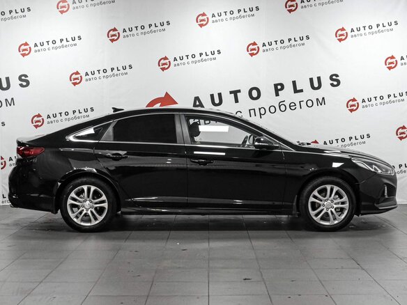 2019 Hyundai Sonata VII (LF) Рестайлинг, чёрный - вид 5