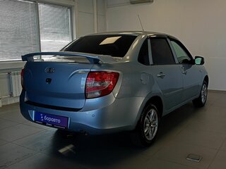 2013 Lada (ВАЗ) Granta I, голубой, 350000 рублей, вид 4