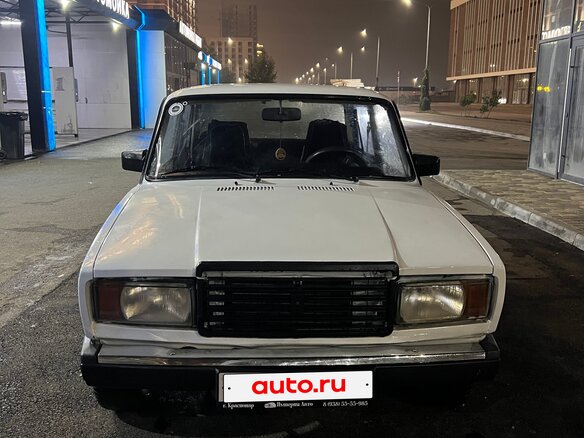 2001 Lada (ВАЗ) 2107, белый, 85000 рублей - вид 2