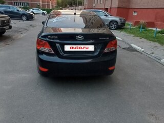 2012 Hyundai Solaris I, чёрный, 450000 рублей, вид 2