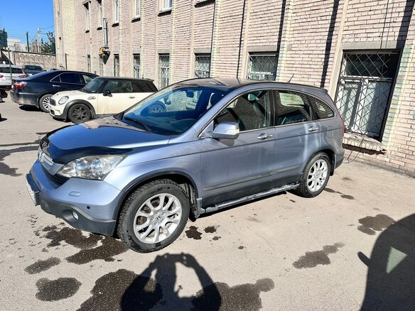 2007 Honda CR-V III, голубой, 955000 рублей - вид 1