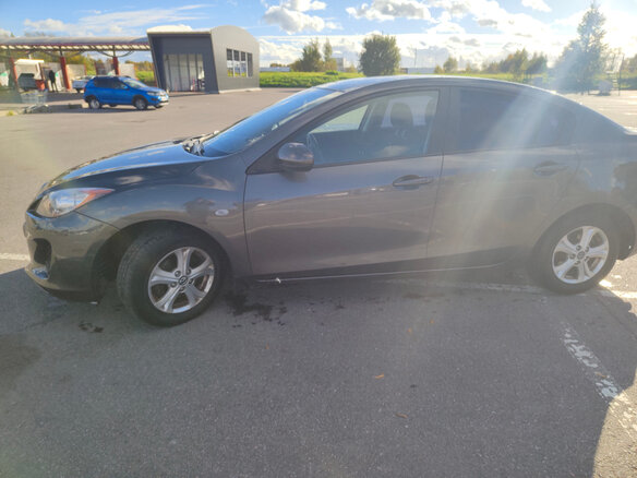 2012 Mazda 3 II (BL) Рестайлинг, серый - вид 8