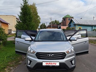 2017 Hyundai Creta I, серебристый, 1350000 рублей, вид 4
