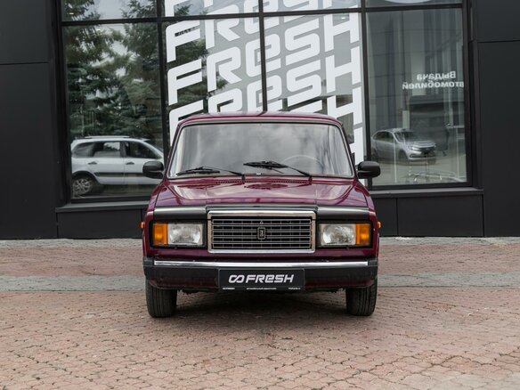 2002 Lada (ВАЗ) 2107, красный, 130000 рублей - вид 2