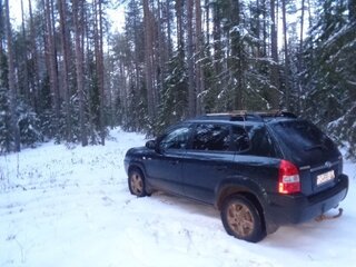 2007 Hyundai Tucson I, зелёный, 900000 рублей, вид 1