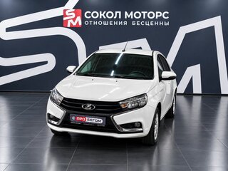 2018 Lada (ВАЗ) Vesta I, белый, 919900 рублей, вид 4