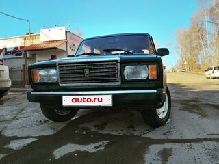 2006 Lada (ВАЗ) 2107, чёрный, 100000 рублей, вид 1