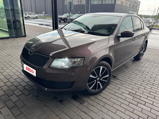 2013 Skoda Octavia III (A7), коричневый, 1270000 рублей, вид 1