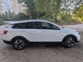 2020 Lada (ВАЗ) Vesta SW Cross I, белый, 1240000 рублей, вид 4