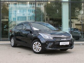 2019 Kia Rio IV, чёрный, 1320000 рублей, вид 3