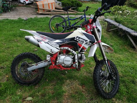 2019 Wels CRF 125, белый, 55000 рублей, вид 1