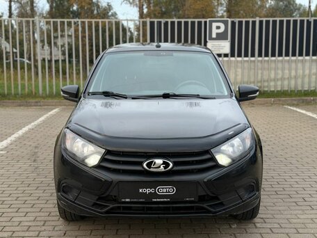2022 Lada (ВАЗ) Granta I Рестайлинг, чёрный, 696000 рублей, вид 2