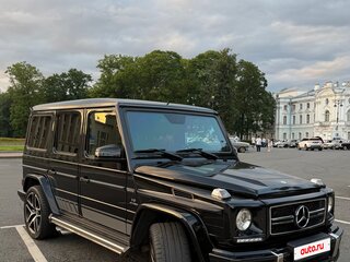 2015 Mercedes-Benz G-Класс AMG 63 AMG I (W463) Рестайлинг 3, чёрный, 5500000 рублей, вид 3