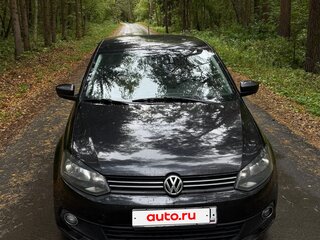 2012 Volkswagen Polo V, чёрный, 650000 рублей, вид 4