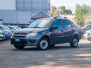 2017 Lada (ВАЗ) Granta I, серый, 455000 рублей, вид 2