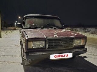 2005 Lada (ВАЗ) 2107, пурпурный, 55000 рублей, вид 2