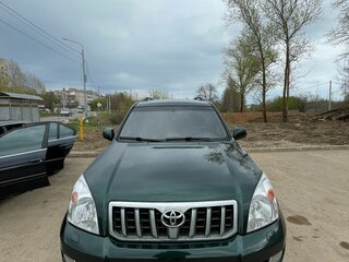 2005 Toyota Land Cruiser Prado 4-speed 120 Series, зелёный, 1600000 рублей, вид 3